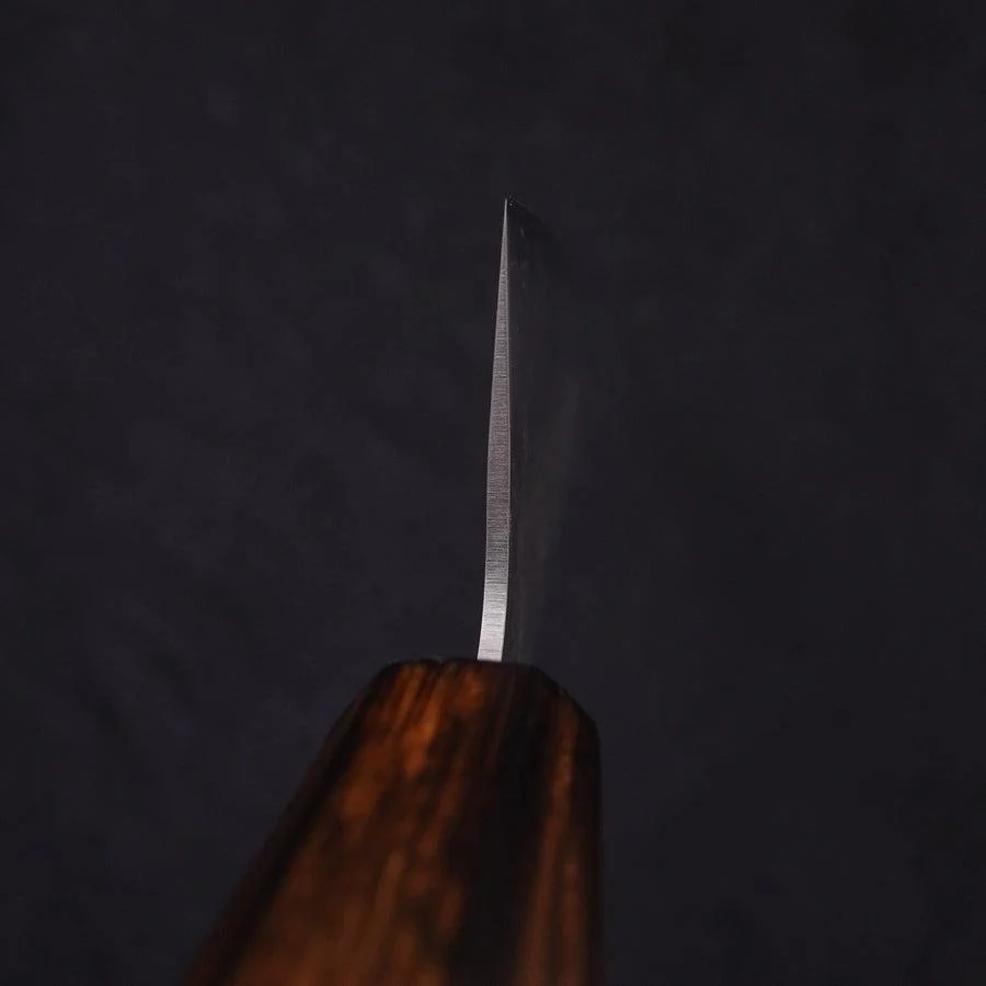 Gyuto Silver Steel #3 Nashiji Sumi Urushi Griff 240mm - Image 4