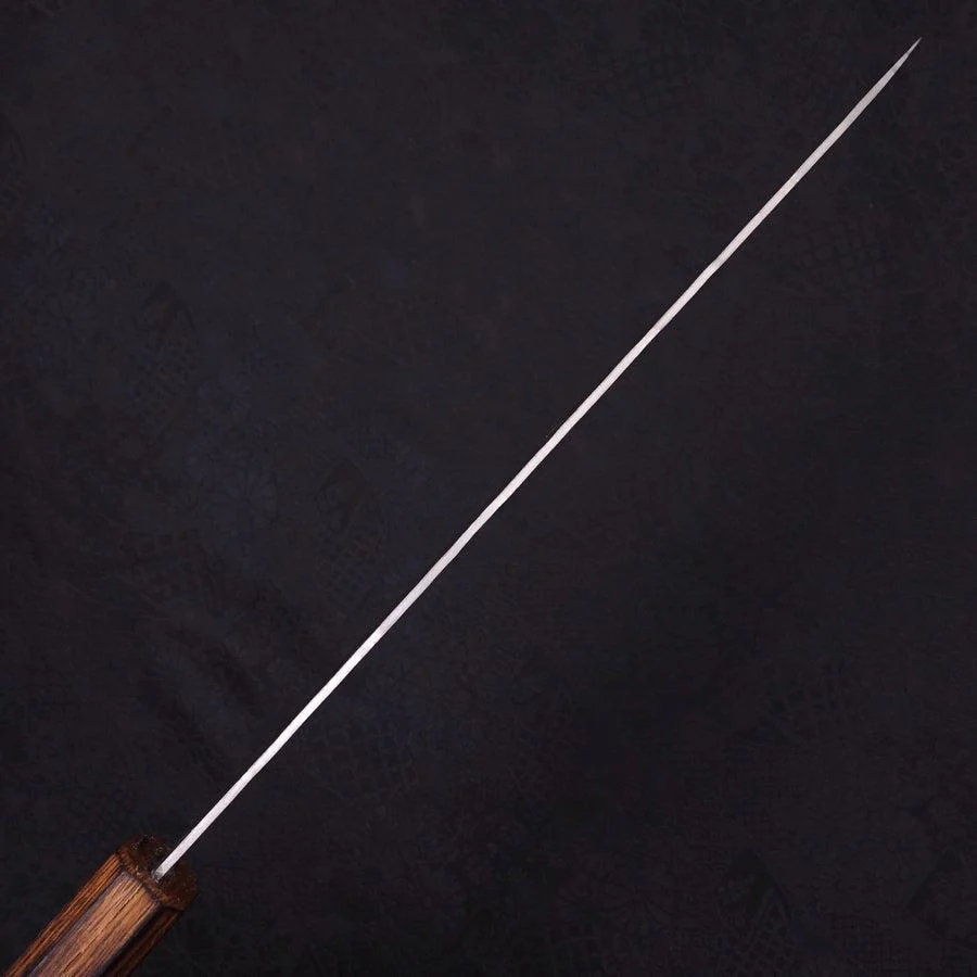 Gyuto Silver Steel #3 Nashiji Sumi Urushi Griff 240mm - Image 5