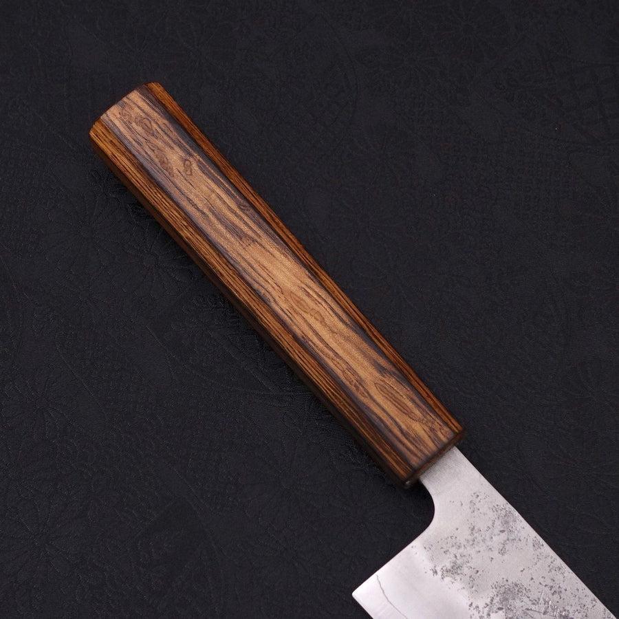 Gyuto Silver Steel #3 Nashiji Sumi Urushi Griff 240mm - Image 6