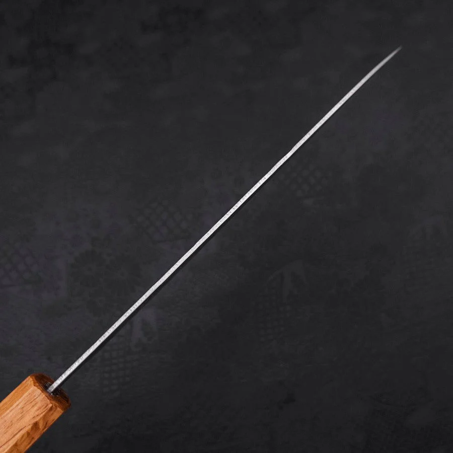 Gyuto Silver Steel #3 Nashiji Yaki Urushi Griff 210mm - Image 5