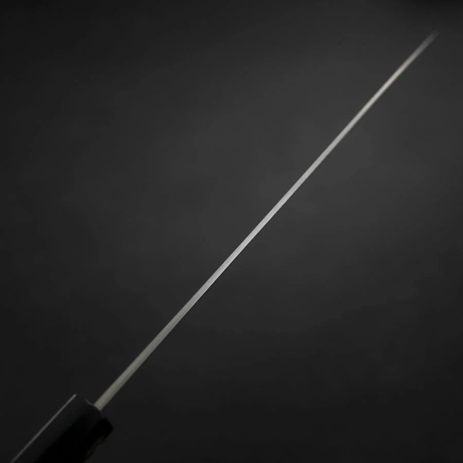 Gyuto Silver Steel #3 Poliert Büffelhorn und Magnolienholz Griff 210mm - Image 5