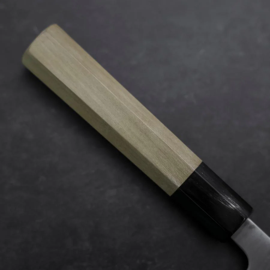 Gyuto Silver Steel #3 Poliert Büffelhorn und Magnolienholz Griff 210mm - Image 6