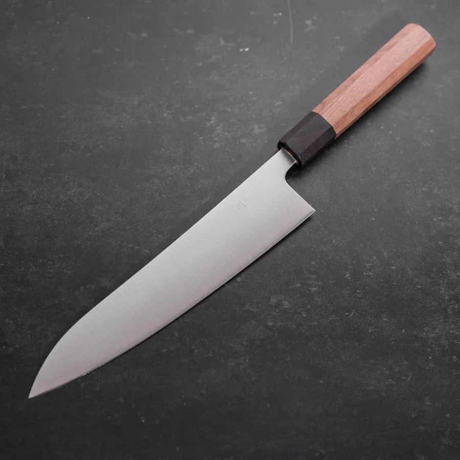 Gyuto Silver Steel #3 Poliert Walnussholz Griff 210mm - Image 2