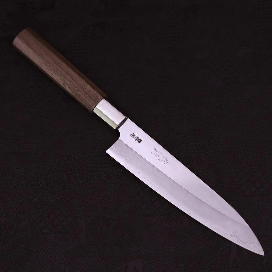 Gyuto Silver Steel #3 Walnussholz Griff 180mm