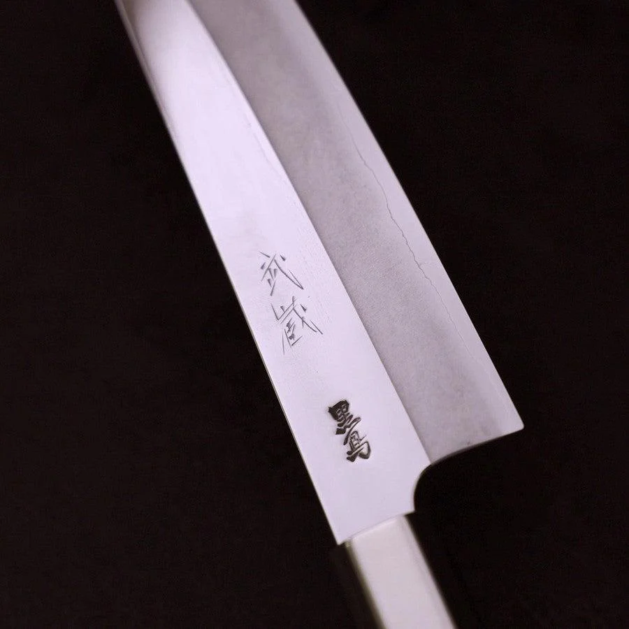 Gyuto Silver Steel #3 Walnussholz Griff 180mm - Image 3