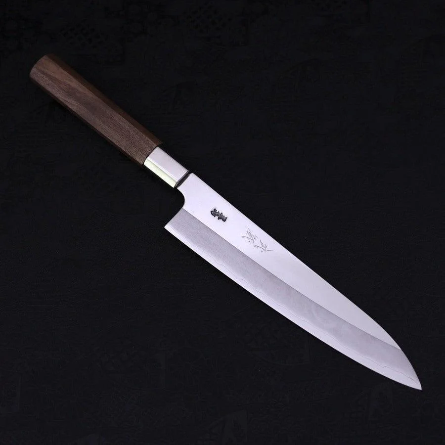 Gyuto Silver Steel #3 Walnussholz Griff 210mm