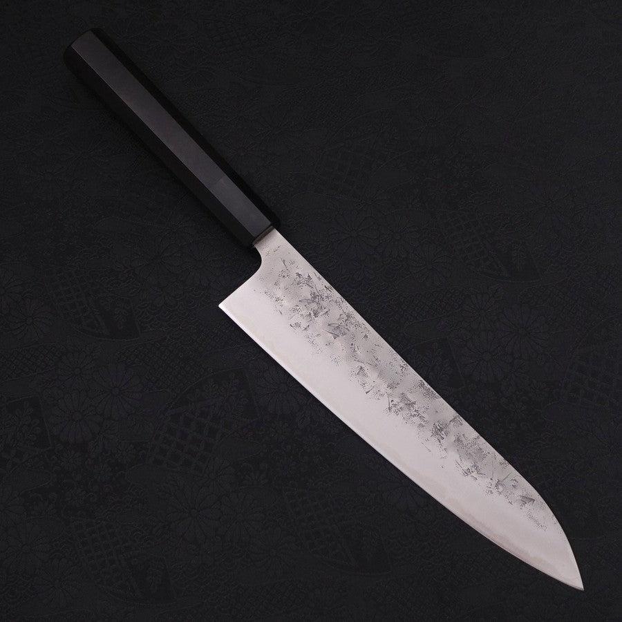 Gyuto SLD Nashiji Washi Büffelhorn und Ebenholz Griff 210mm