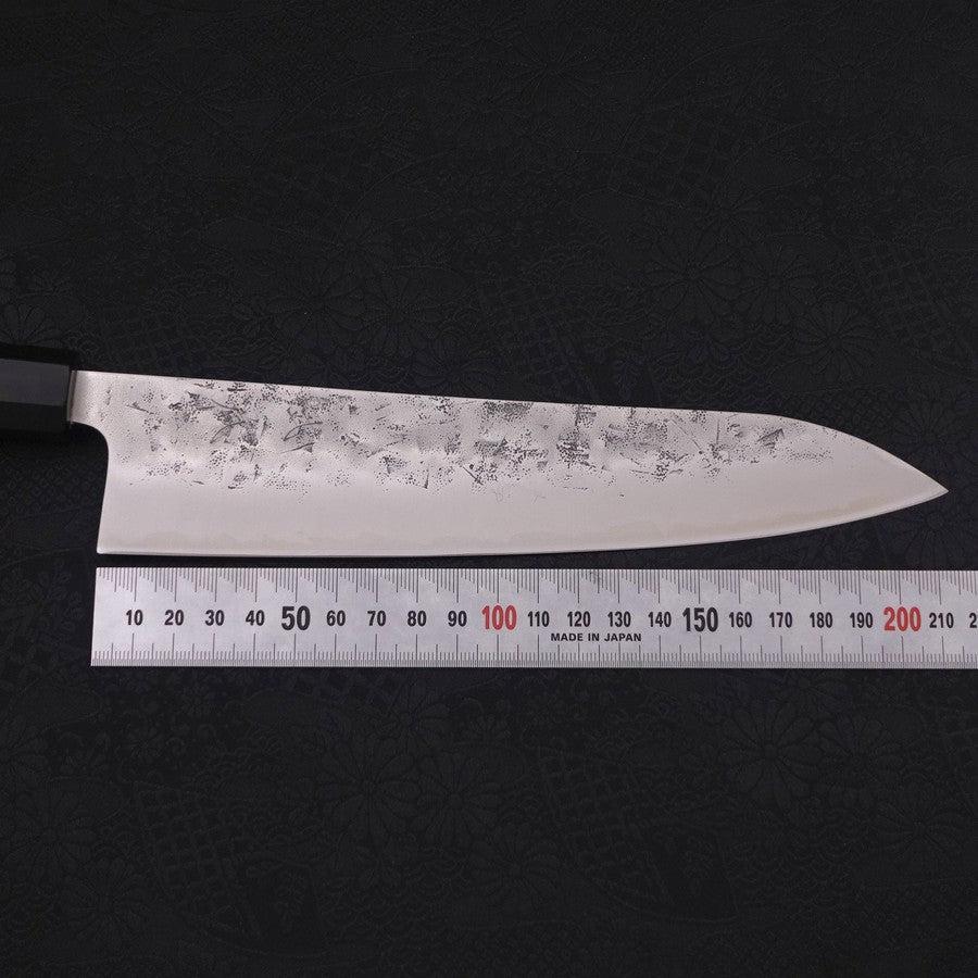 Gyuto SLD Nashiji Washi Büffelhorn und Ebenholz Griff 210mm - Image 7