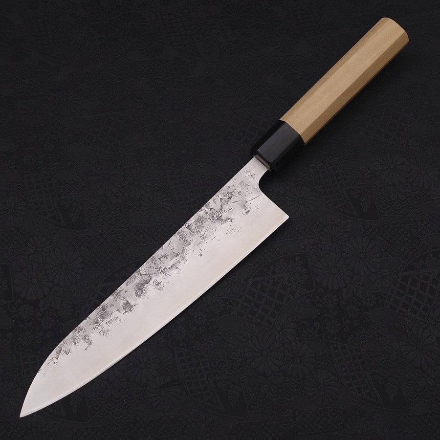 Gyuto SLD Nashiji Washi Büffelhorn und Magnolienholz Griff 210mm - Image 2