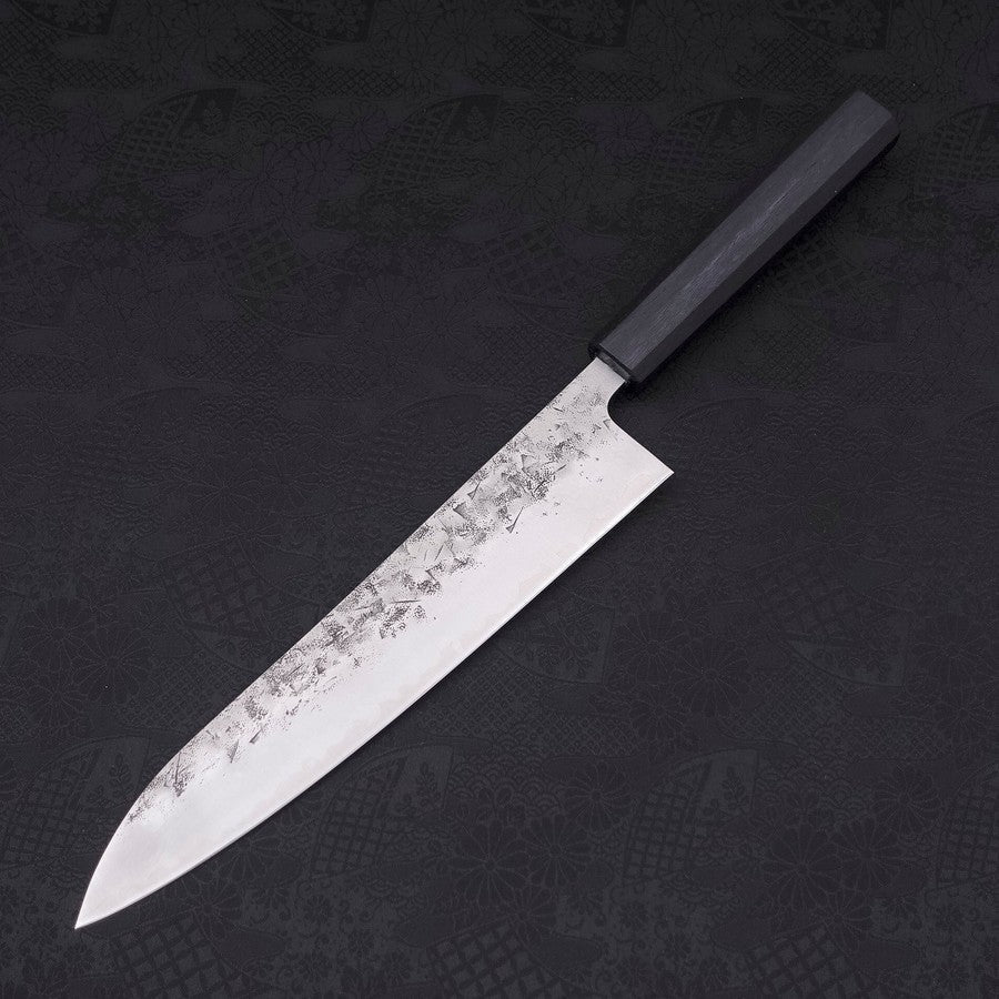 Gyuto SLD Nashiji Dunkelblauer Urushi Griff 240mm - Image 2