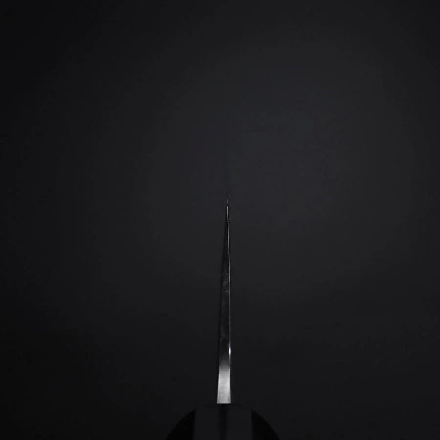 Gyuto SLD Wellen Nickel Damast Büffelhorn und Magnolienholz Griff 210mm - Image 4
