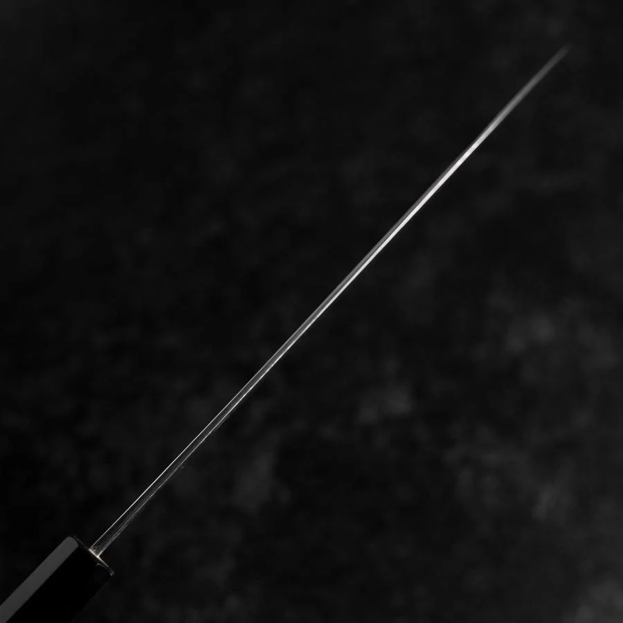 Gyuto SLD Wave Nickel Damast Büffelhorn und Walnussholz Griff 210mm - Image 5