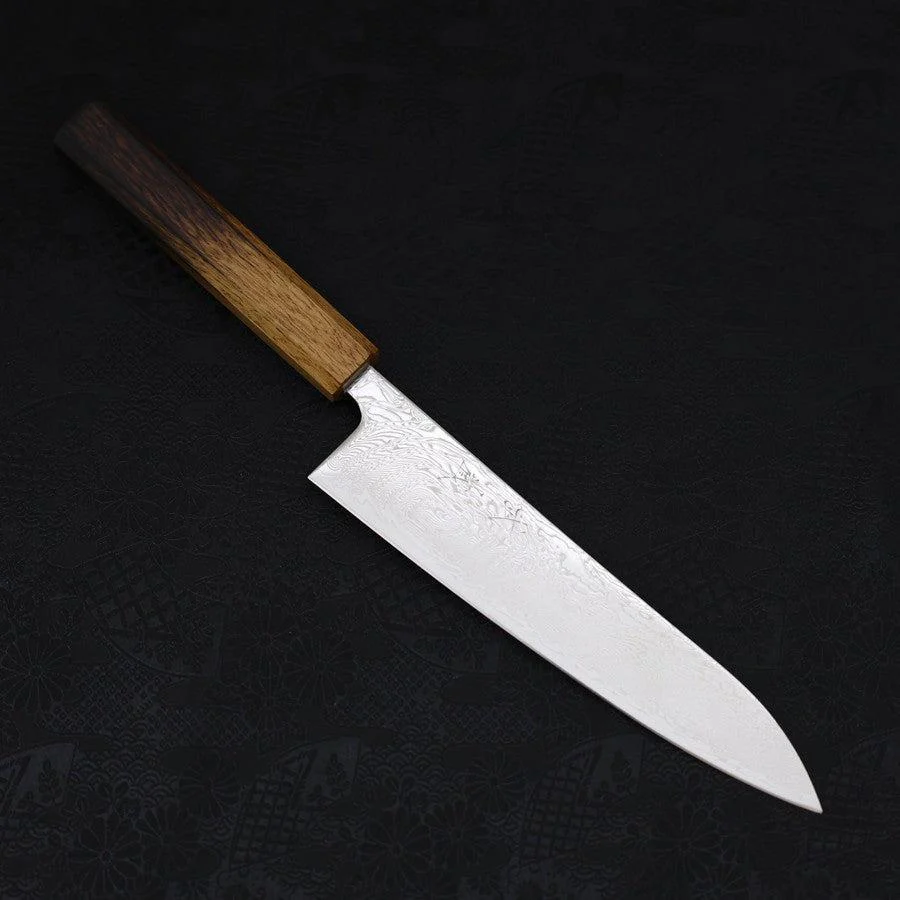 Gyuto SLD Wellen Nickel Damast Yaki Urushi Griff 210mm