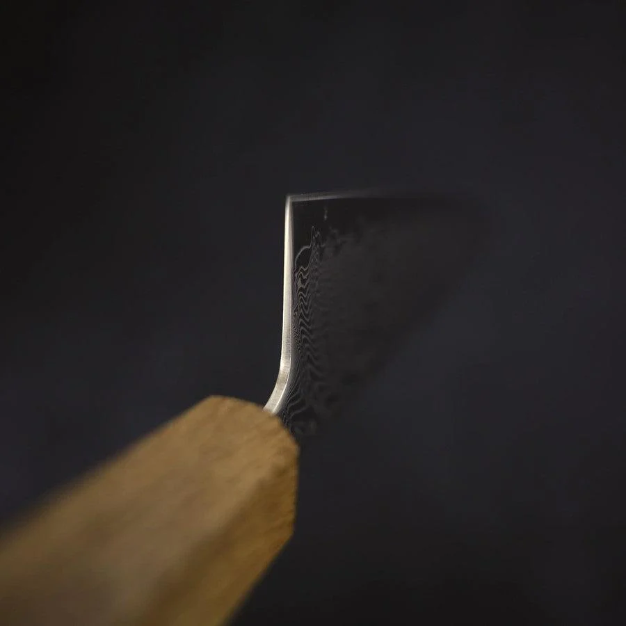 Gyuto SLD Wellen Nickel Damast Yaki Urushi Griff 210mm - Image 4