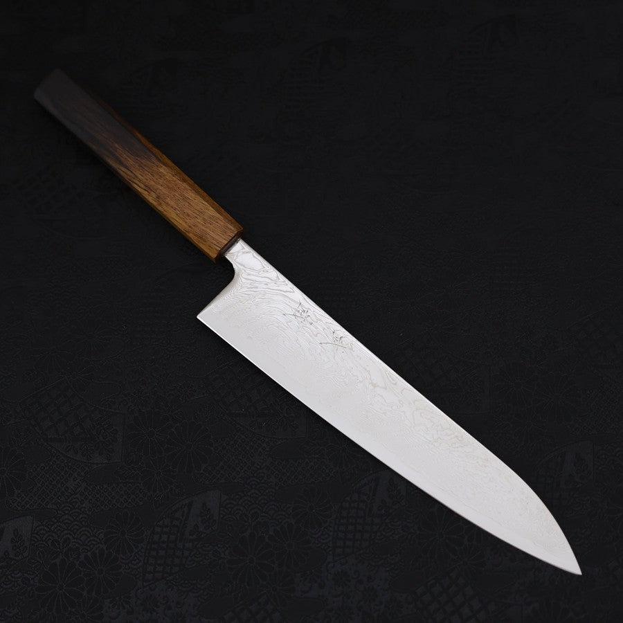 Gyuto SLD Wellen Nickel Damast Yaki Urushi Griff 240mm
