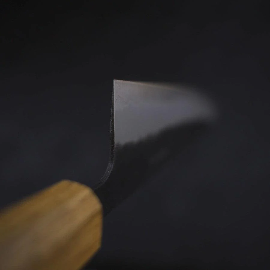 Gyuto Aogami-Super Edelstahlummantelung Kurouchi Nashiji Yaki Urushi Griff 240mm - Image 4