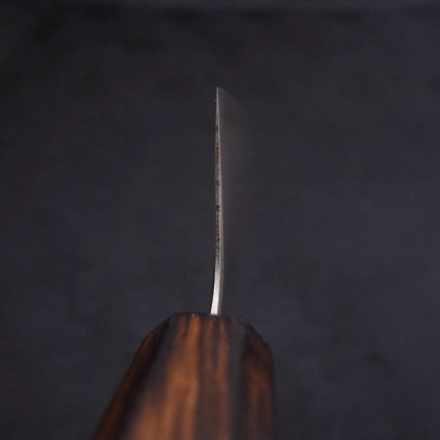 Gyuto Aogami-Super Edelstahlummantelung Poliert Sumi Urushi Griff 240mm - Image 4