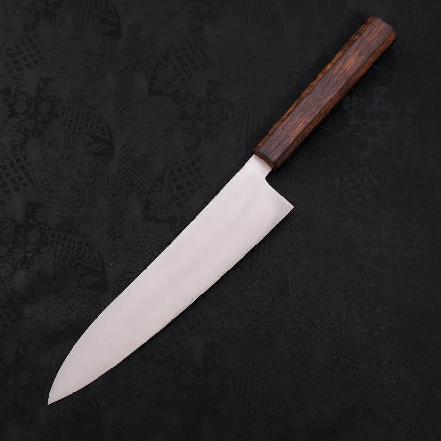 Gyuto Aogami Super Edelstahlummantelung Poliert Sumi Urushi Griff 210mm - Image 2