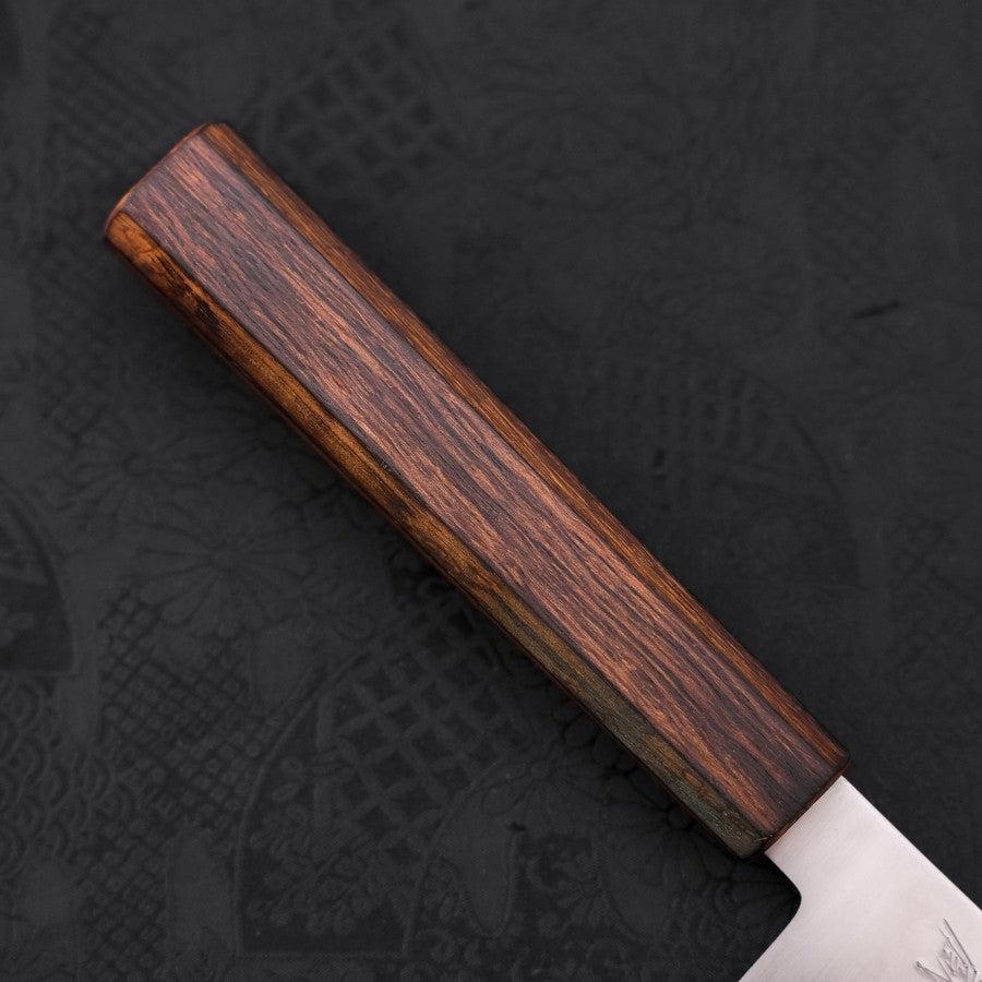 Gyuto Aogami Super Edelstahlummantelung Poliert Sumi Urushi Griff 210mm - Image 6