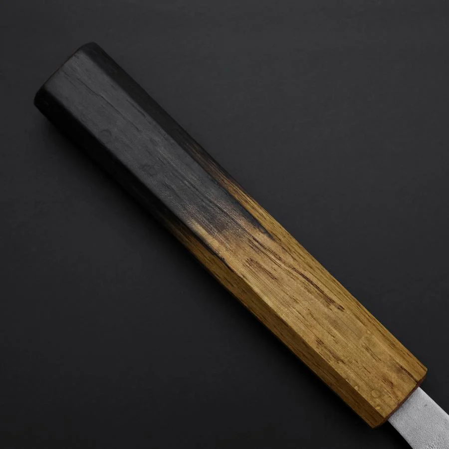 Gyuto Schwedenstahl Nashiji Washi Yaki Urushi Griff 210mm - Image 6