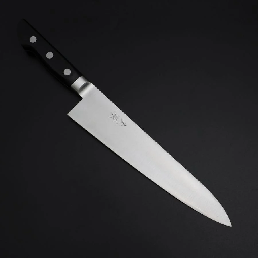Gyuto VG-1 Poliert Schwarzer Westlicher Griff 210mm