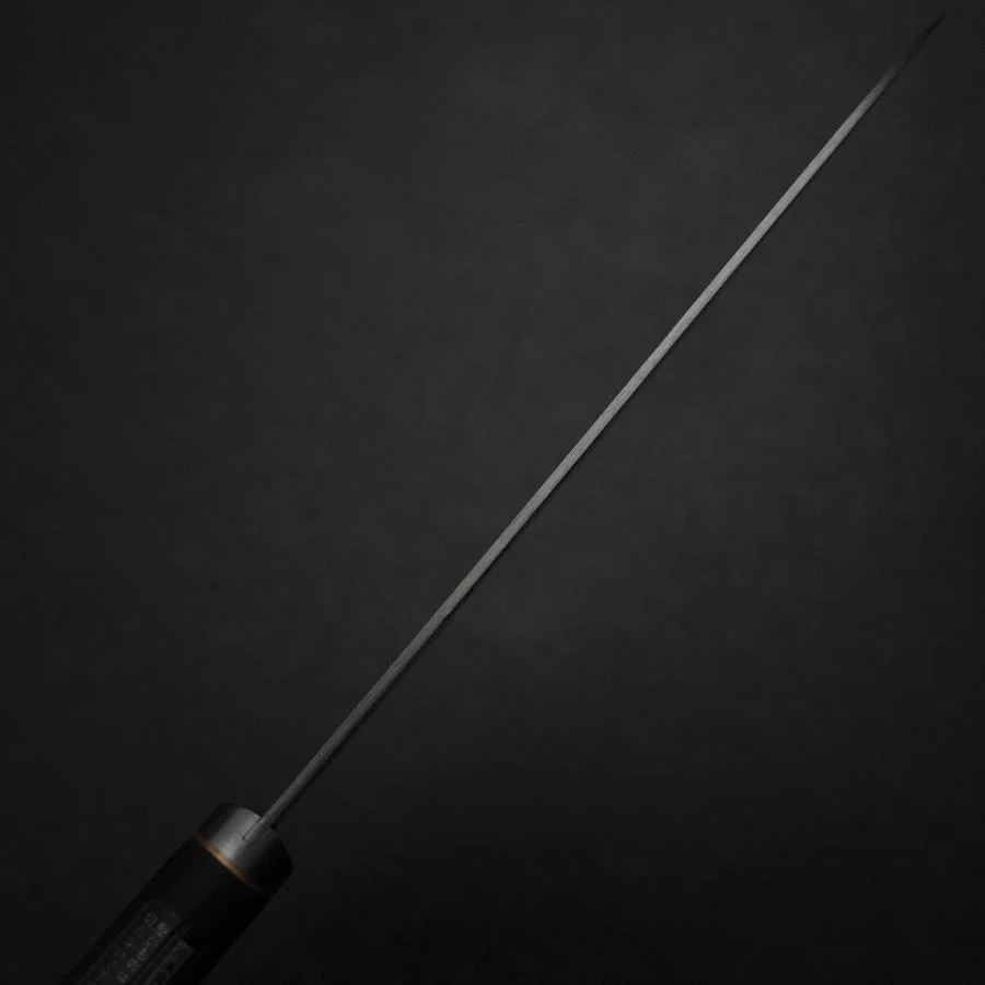 Gyuto VG-1 Poliert Westlicher Griff mit Kupfer Inlay 180mm - Image 5