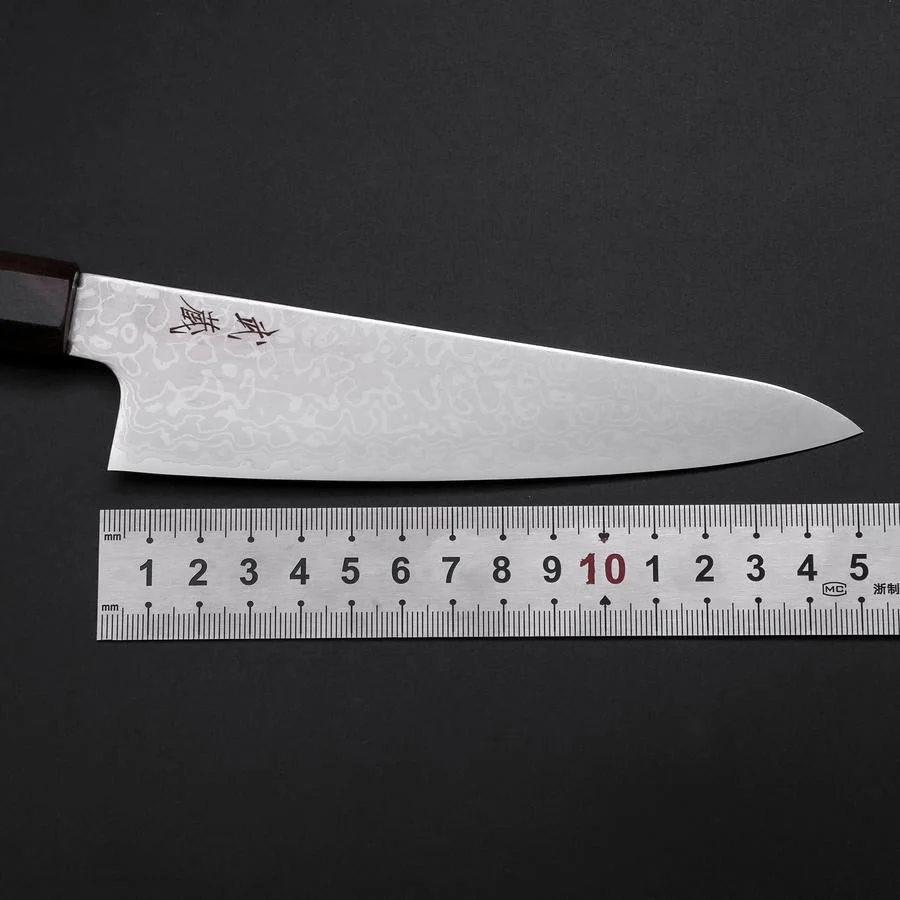 Gyuto VG-10 Damast Eschenholz Griff 150mm - Image 7