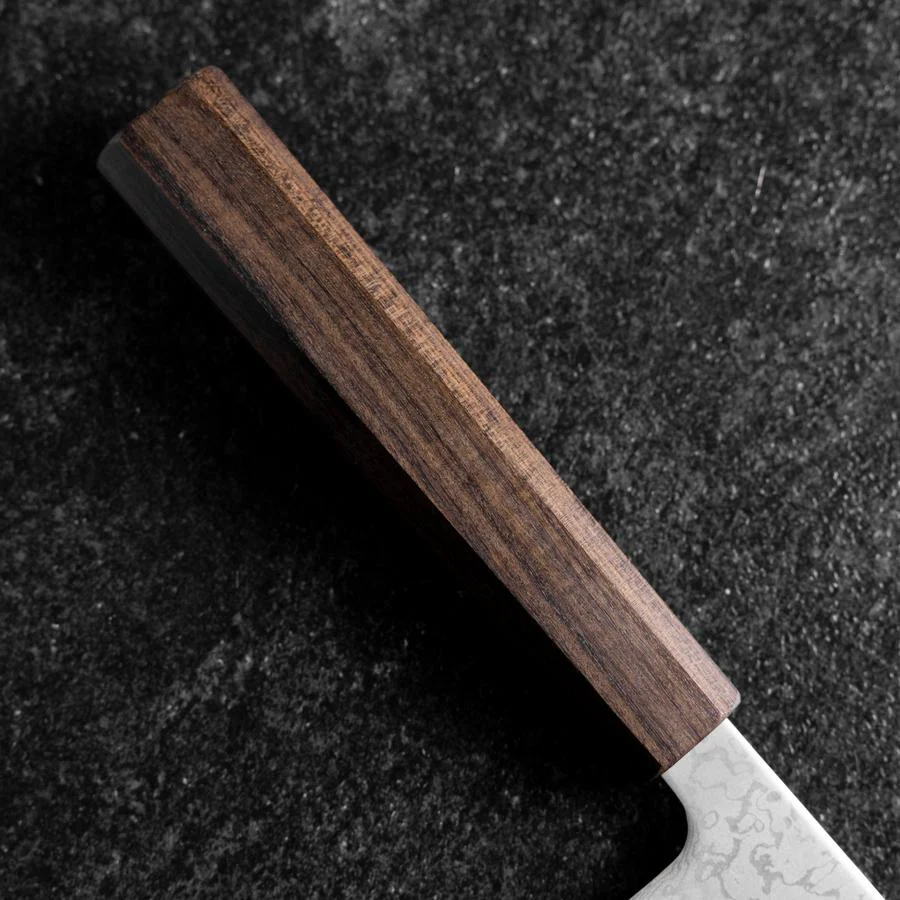 Gyuto VG-10 Damast Eschenholz Griff 210mm - Image 6