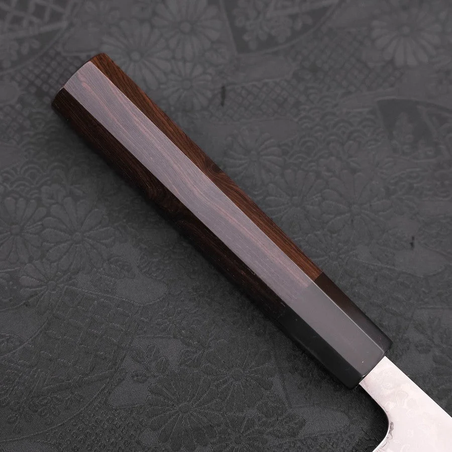 Gyuto VG-10 Damast Büffelhorn und Ebenholz Griff 210mm - Image 6