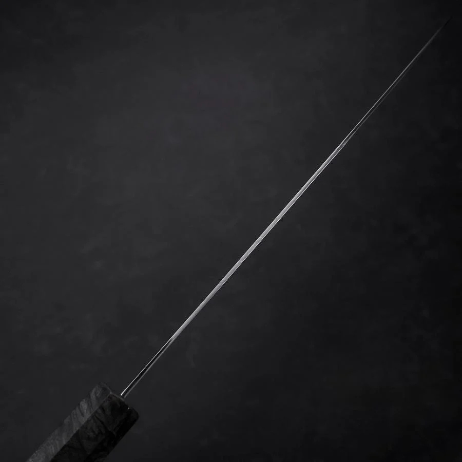 Gyuto VG-10 Damast Grauer Birkenholz Griff 210mm - Image 5