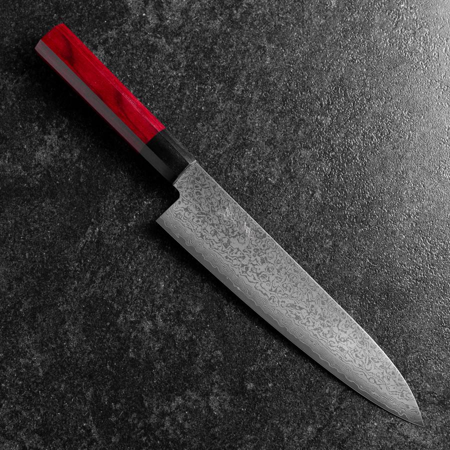 Gyuto VG-10 Damast Pakka Griff 210mm