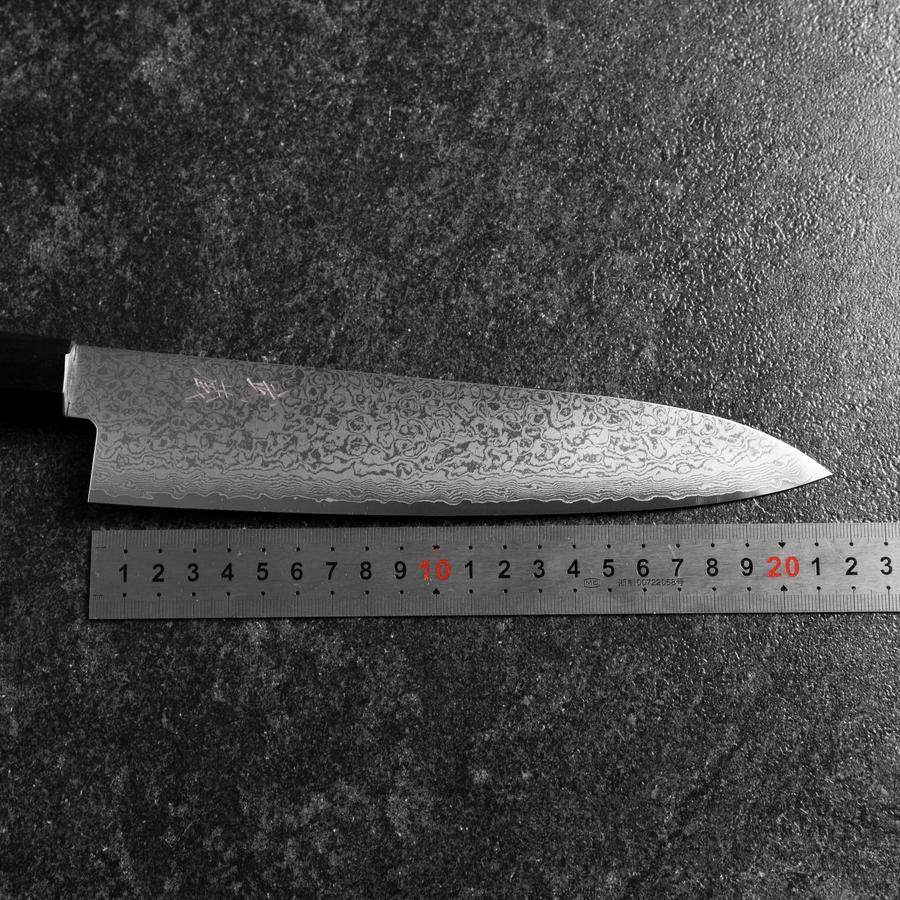 Gyuto VG-10 Damast Pakka Griff 210mm - Image 7
