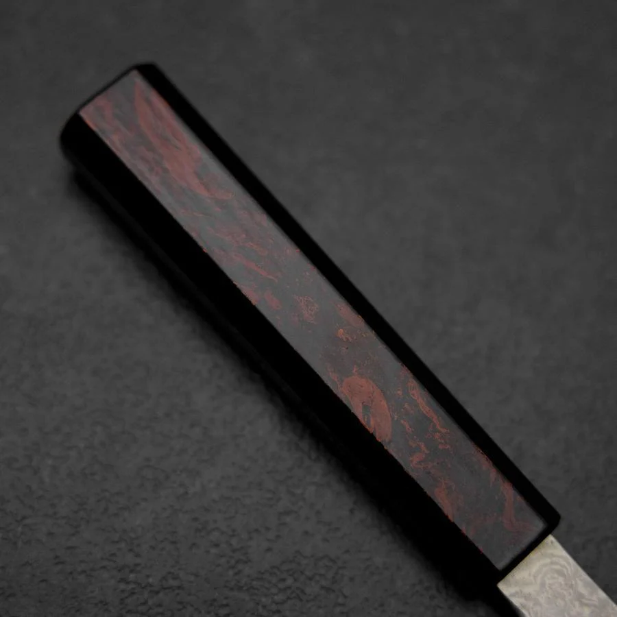 Gyuto VG-10 Damast Roter Urushi Griff 210mm - Image 6