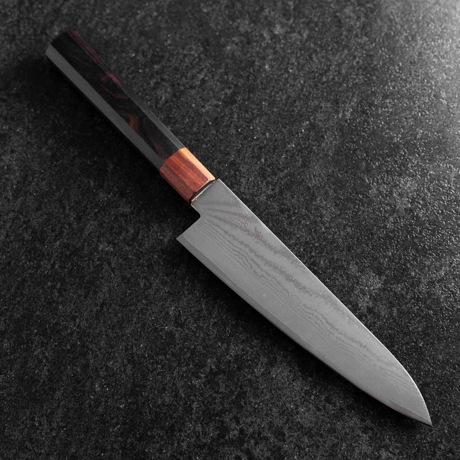 Gyuto VG-10 Damast Rosen-und Ebenholz Griff 180mm