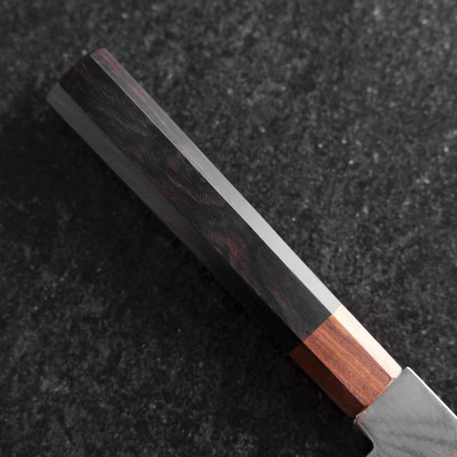 Gyuto VG-10 Damast Rosen-und Ebenholz Griff 180mm - Image 6