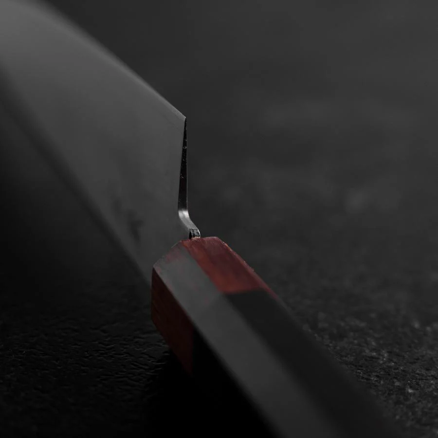 Gyuto VG-10 Damast Rosen-und Ebenholz Griff 210mm - Image 4