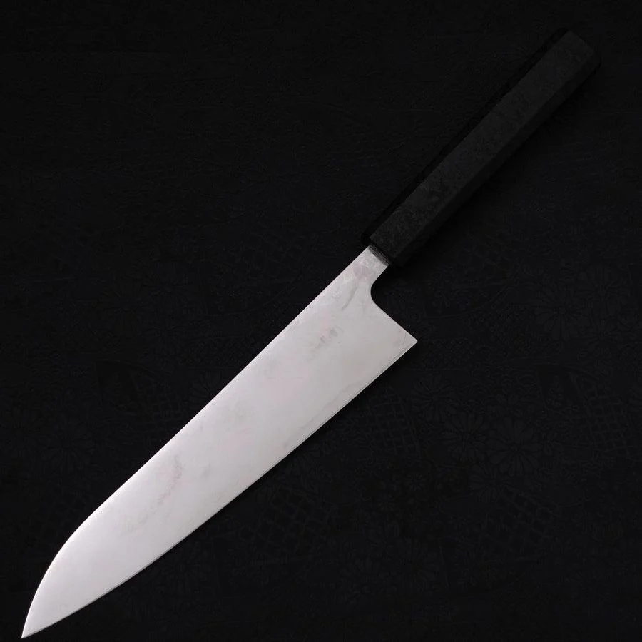 Gyuto VG-10 Damast Ishime Sumi Schwarzer Urushi Griff 210mm - Image 2