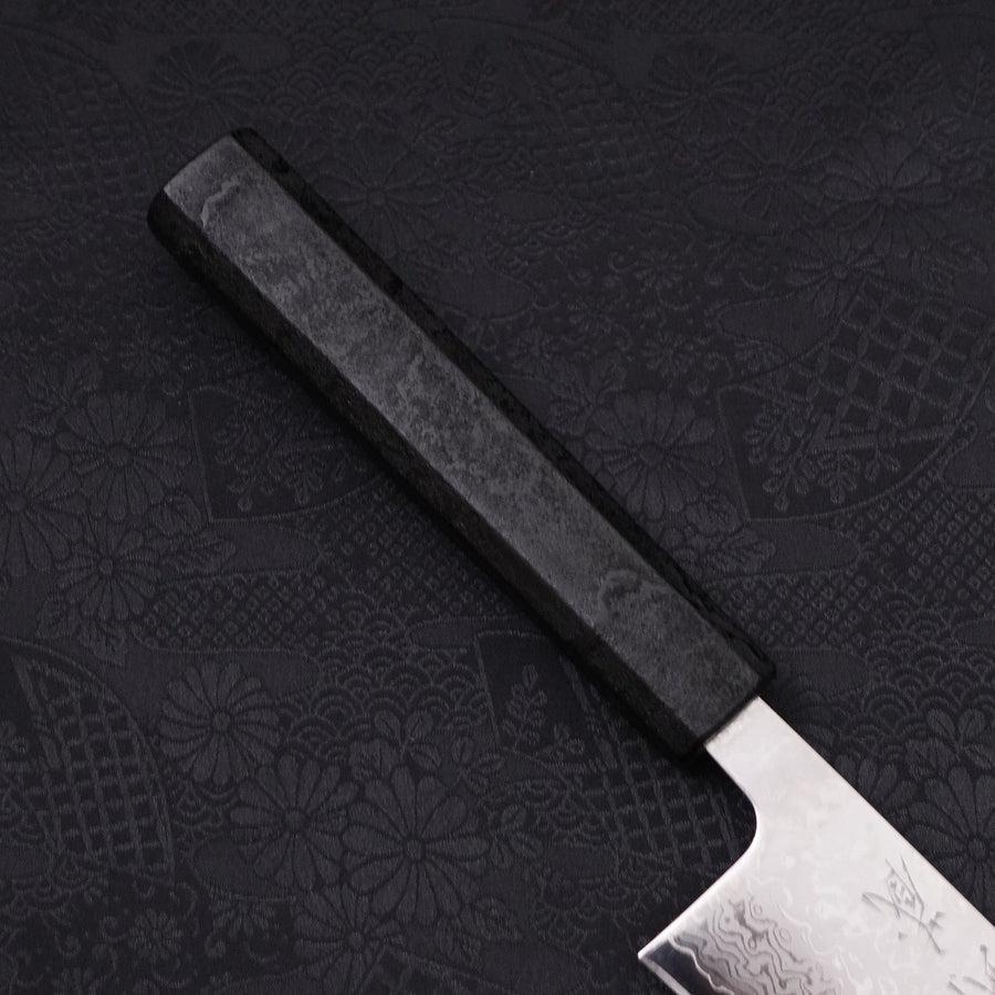 Gyuto VG-10 Damast Ishime Sumi Schwarzer Urushi Griff 210mm - Image 6