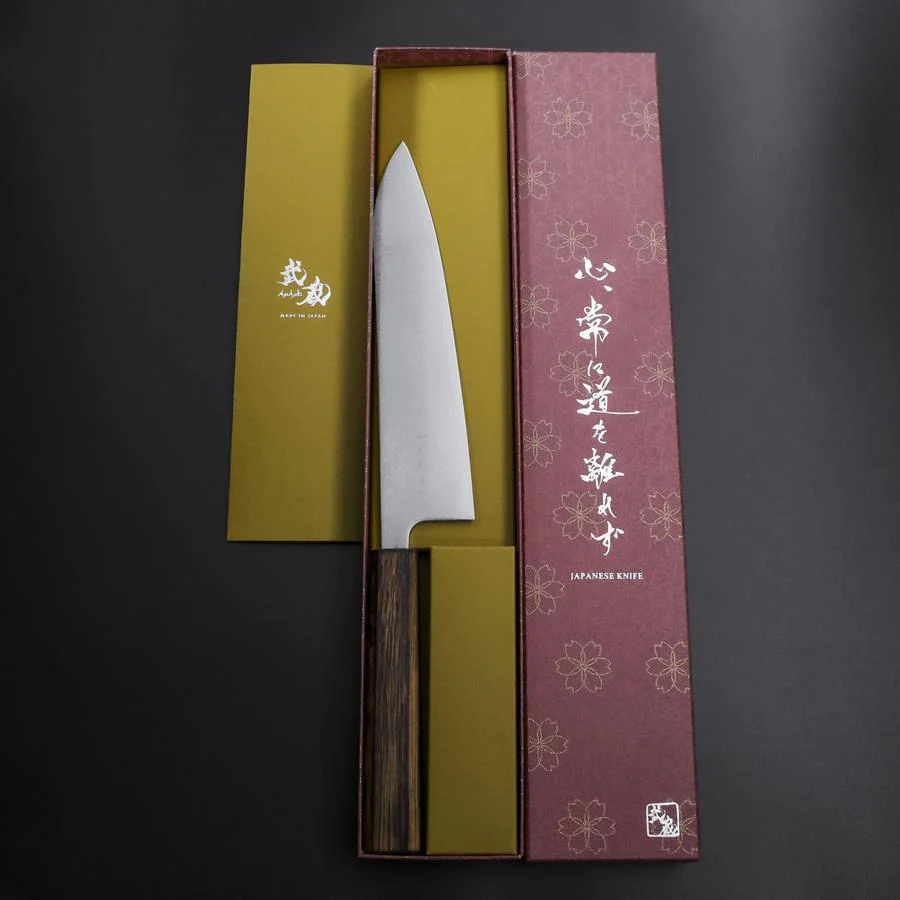 Gyuto VG-10 Damast Sumi Urushi Griff 210mm - Image 8