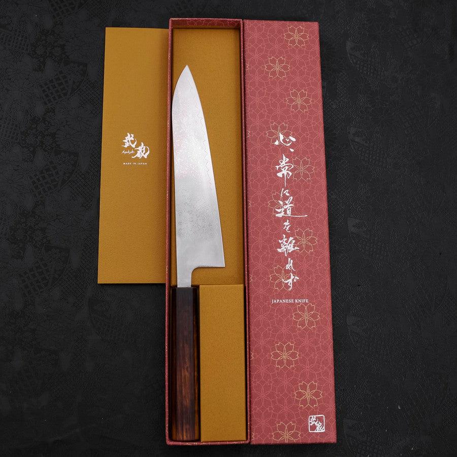 Gyuto VG-10 Damast Sumi Urushi Griff 210mm - Image 8