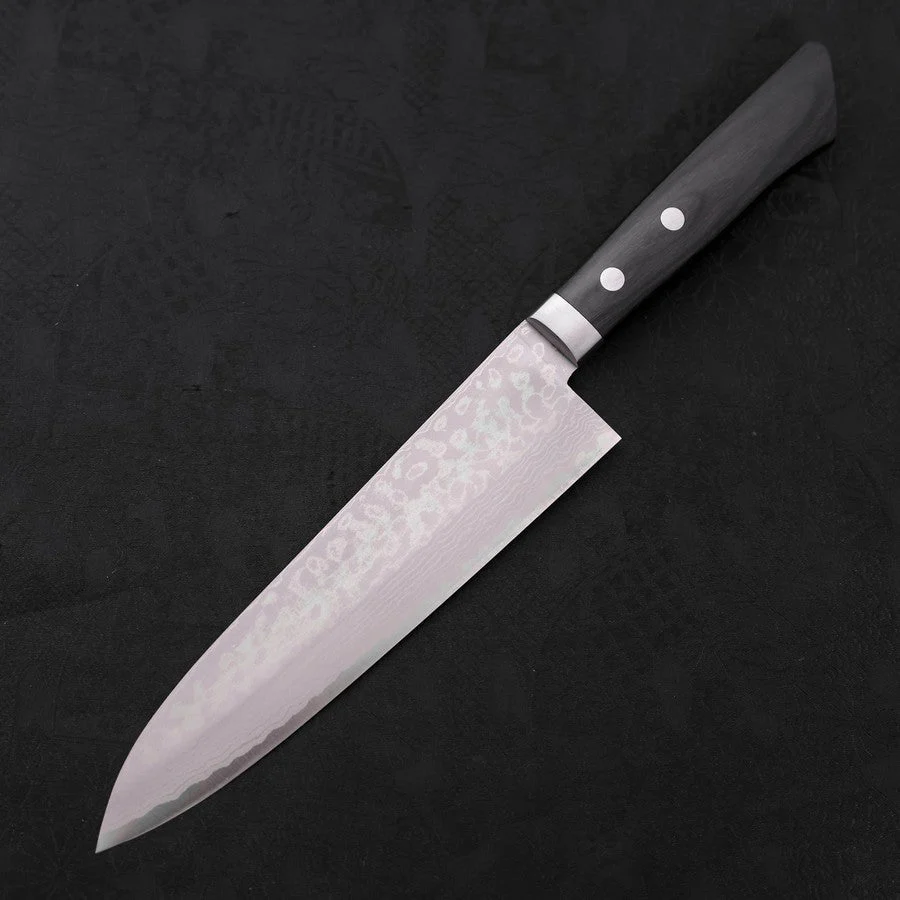 Gyuto VG-10 Damast Schwarzer Westlicher Griff 180mm - Image 2