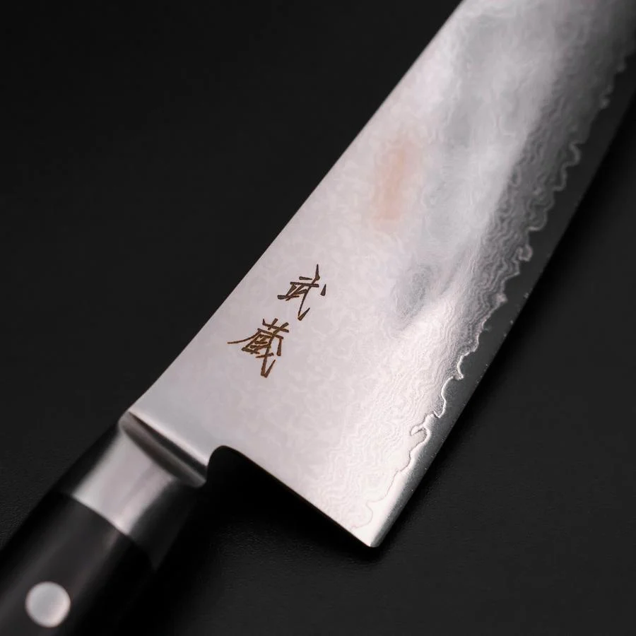 Gyuto VG-10 Damast Runder Westlicher Schwarzer Griff 235mm - Image 3