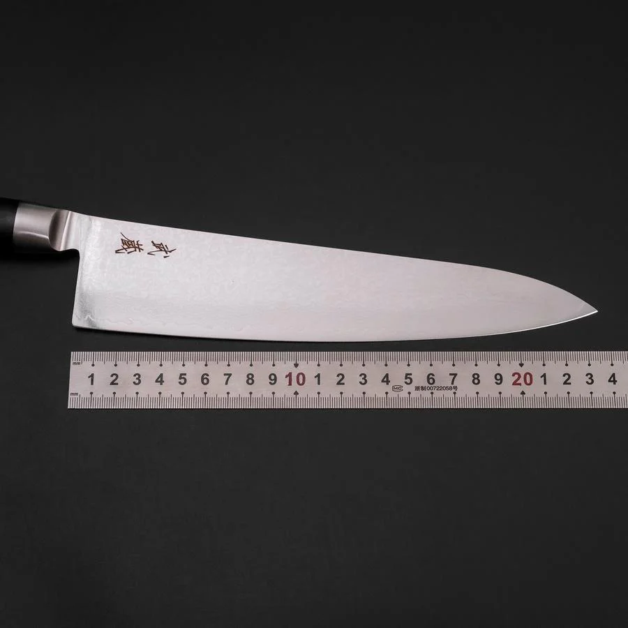 Gyuto VG-10 Damast Runder Westlicher Schwarzer Griff 235mm - Image 7