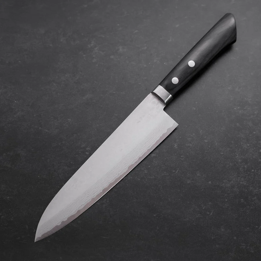 Gyuto VG-10 Damast Dunkler Westlicher Griff 180mm - Image 2