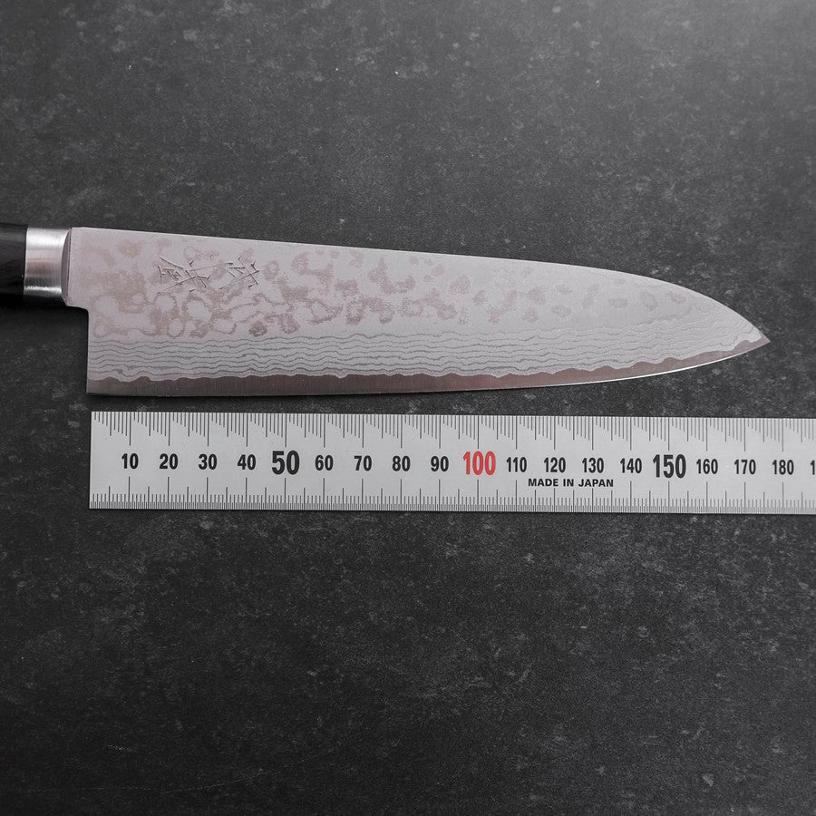Gyuto VG-10 Damast Dunkler Westlicher Griff 180mm - Image 7