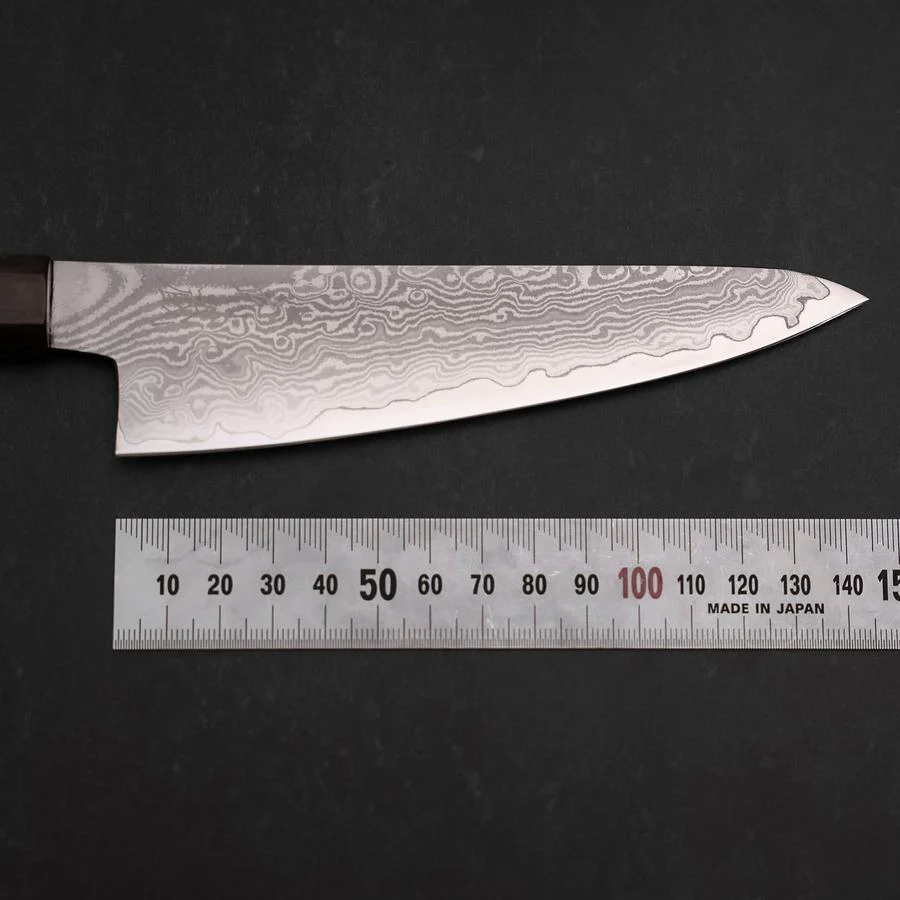 Gyuto VG-10 Damast Eschenholz Griff 145mm - Image 7