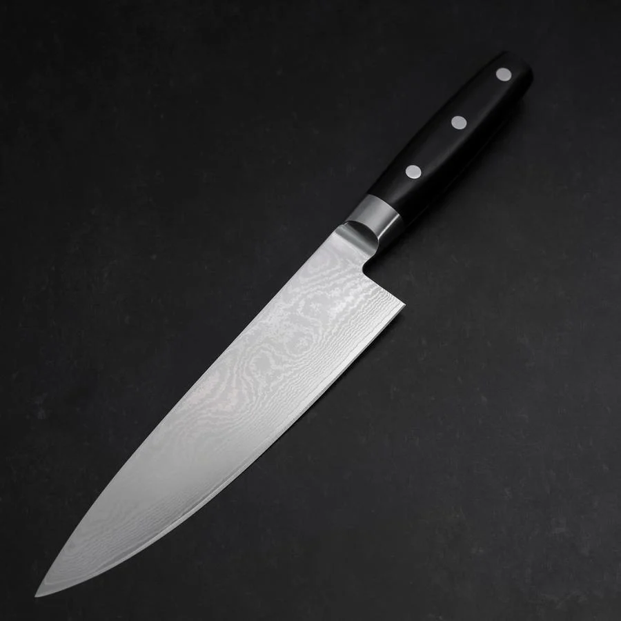 Gyuto VG-10 Damast Schwarzer Westlicher Griff 200mm - Image 2
