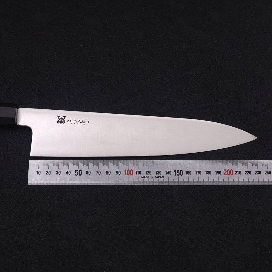 Gyuto VG-10 Poliert Büffelhorn und Ebenholz Griff 240mm - Image 7