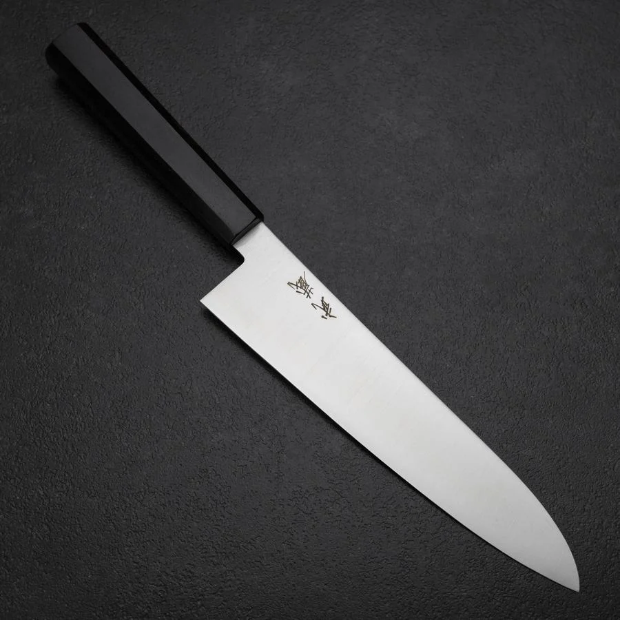 Gyuto VG-10 Poliert Ebenholz Griff 205mm