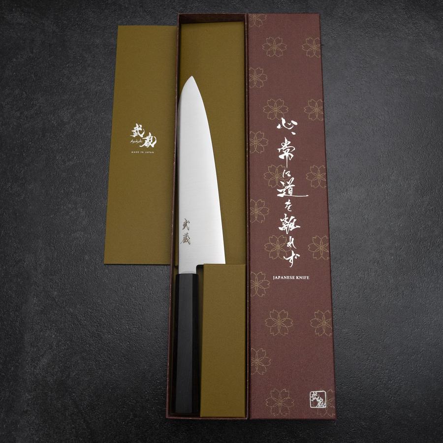 Gyuto VG-10 Poliert Ebenholz Griff 205mm - Image 8